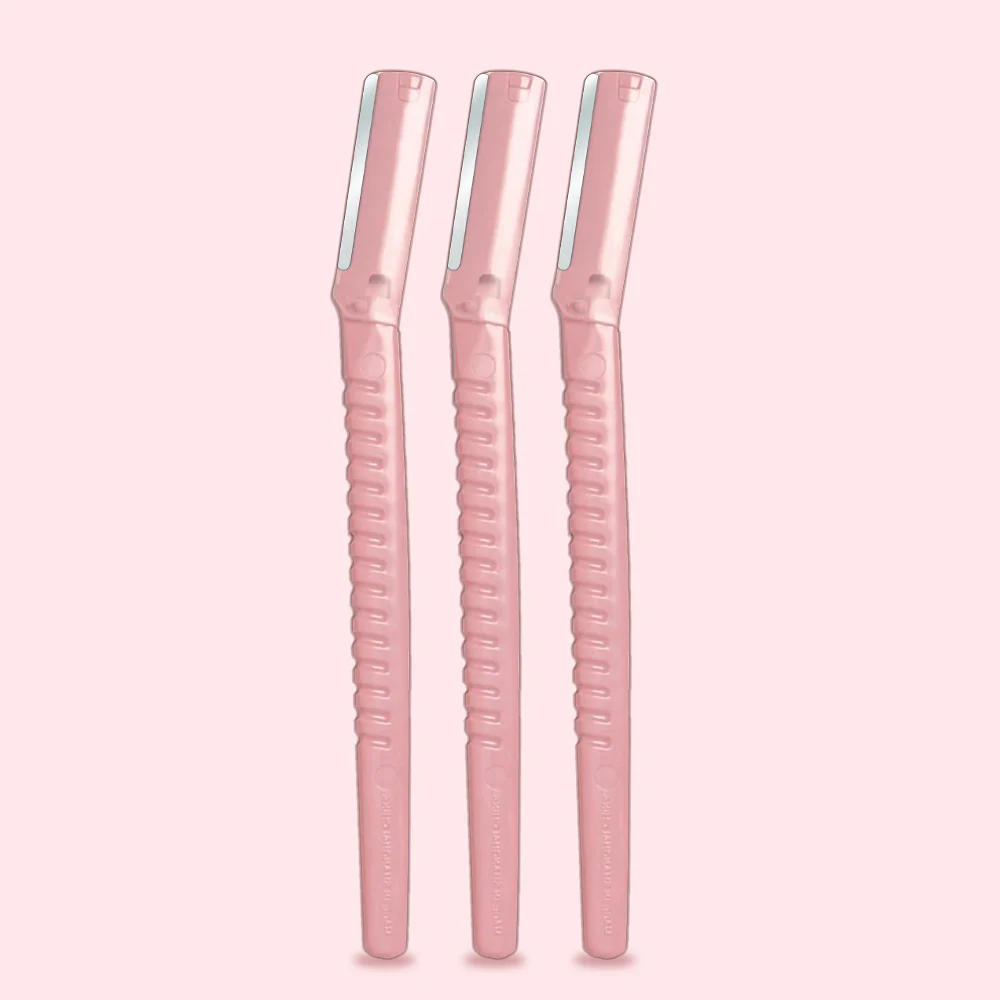 Kai Face & Eyebrow Razor for Women (Pack of 3) - Image 3