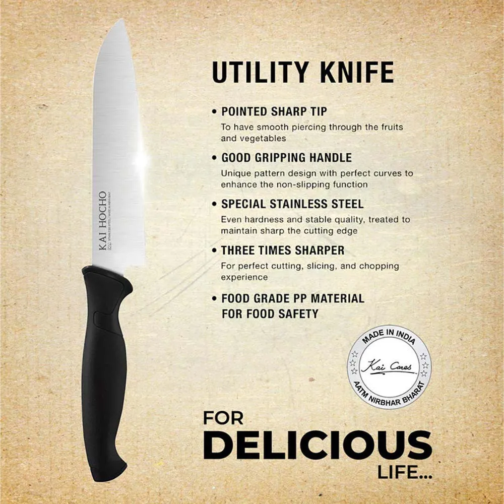 Kai Hocho Utility Knife with High-Quality Stainless-Steel - Image 5