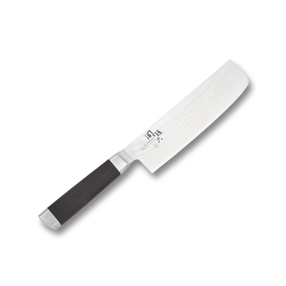 KAI Seki Magoroku Damascus Nakiri Knife 6.5" (000AE5206) - Image 3