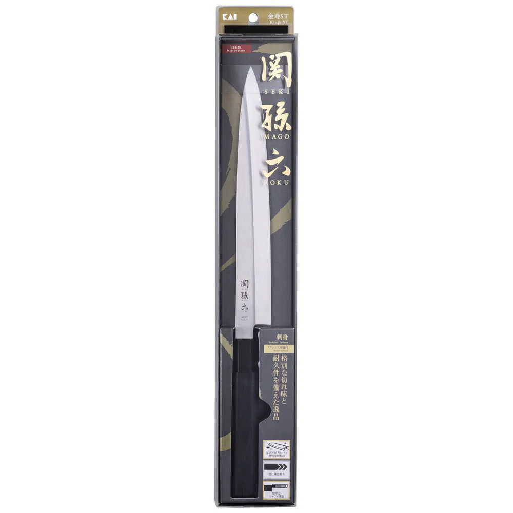 KAI Seki Magoroku Kinju Stainless Steel Sashimi 240mm [000AK1106] - Image 5
