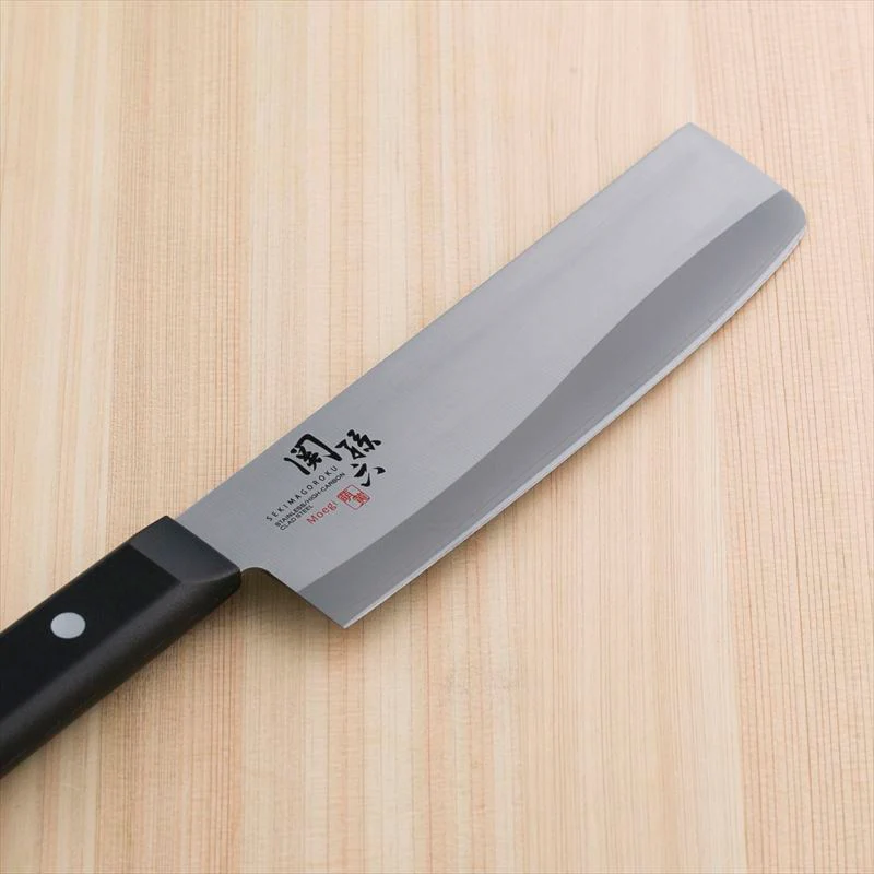 Kai Seki Magoroku Moegi Nakiri Vegetable Knife 165mm #AE2904 - Image 3