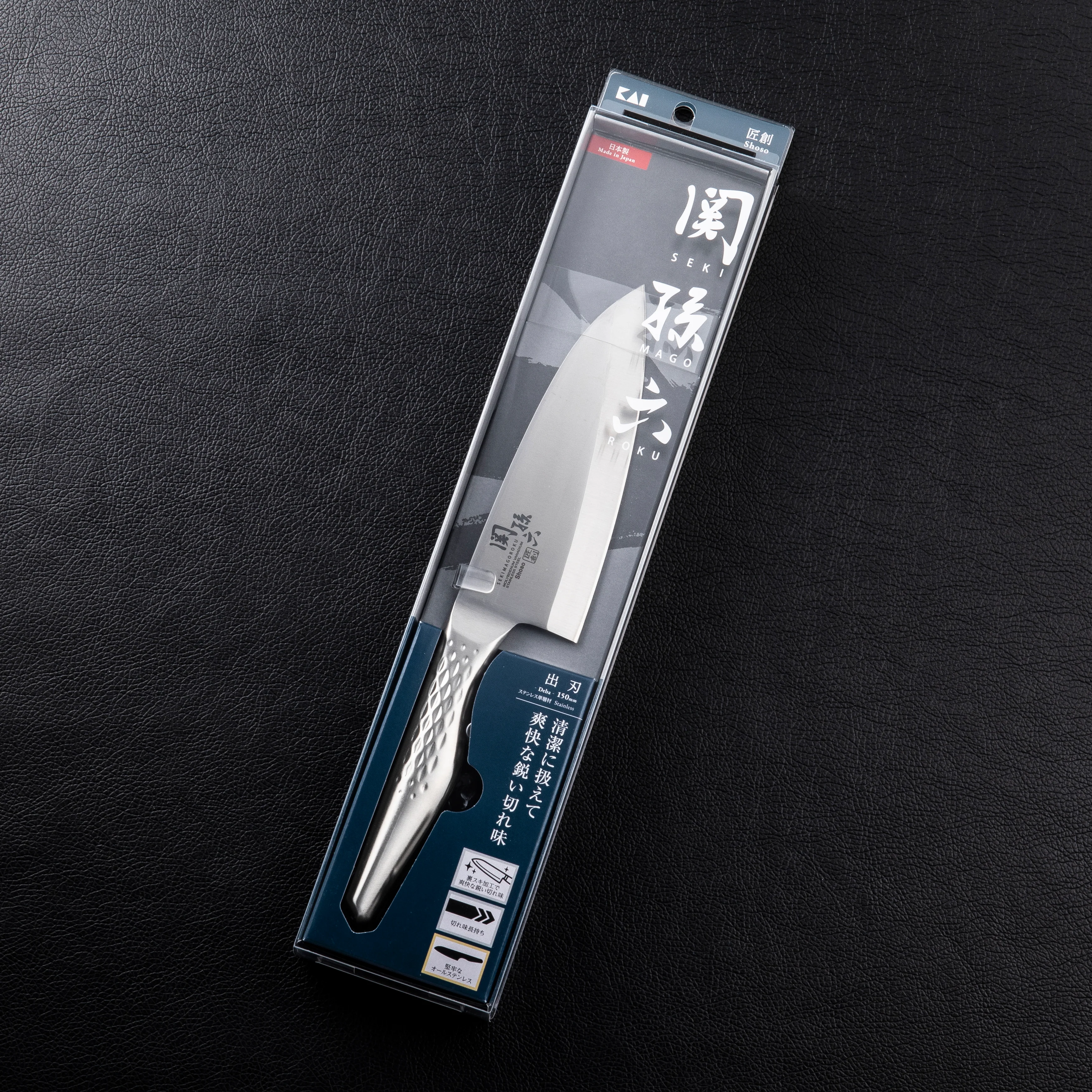 KAI Seki Magoroku Takumisou Deba knife 7" (000AK1132) - Image 5