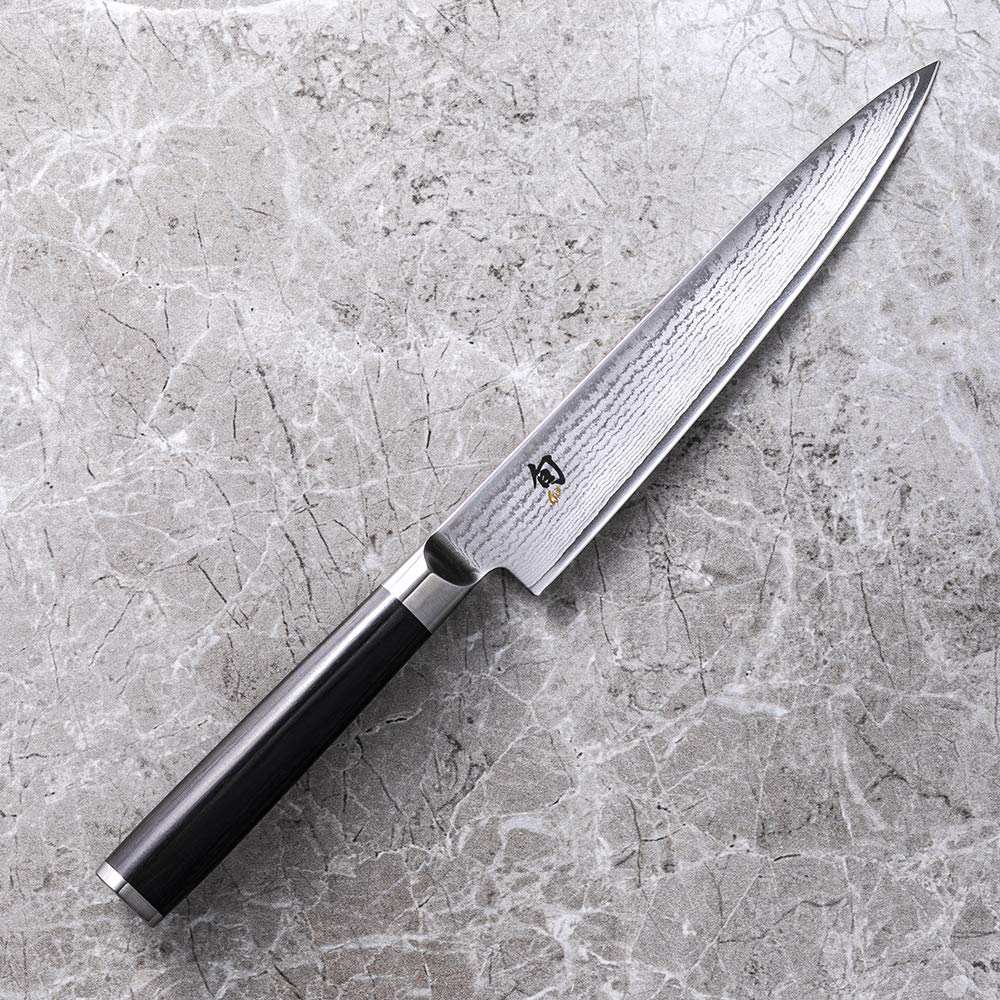 Kai Shun Classic Kitchen Knife Set (Santoku 7'', Utility 6'' and Paring Knife 3.5'') - Image 6