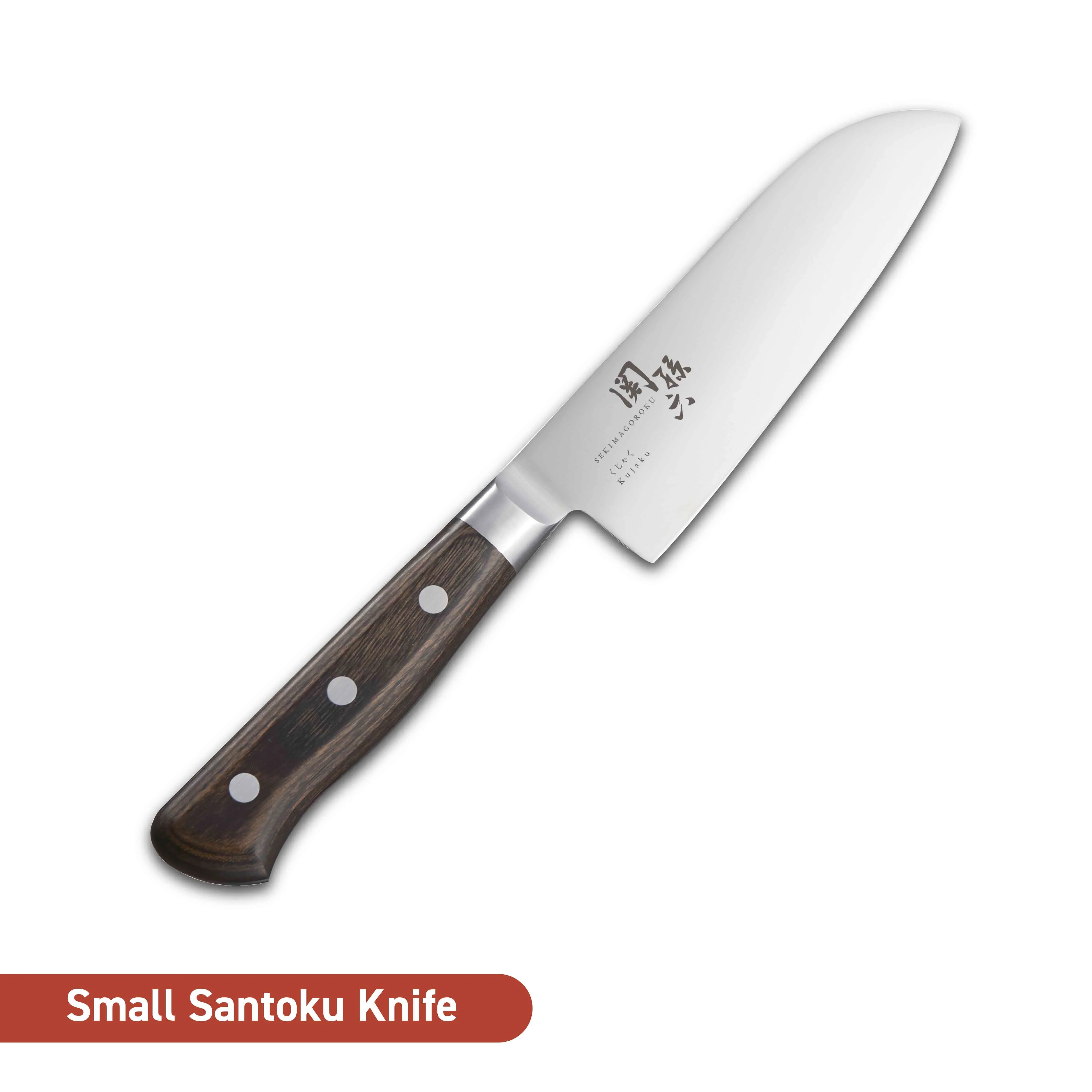 Kai Seki Magoroku Peacock Small Santoku 145mm - Image 3
