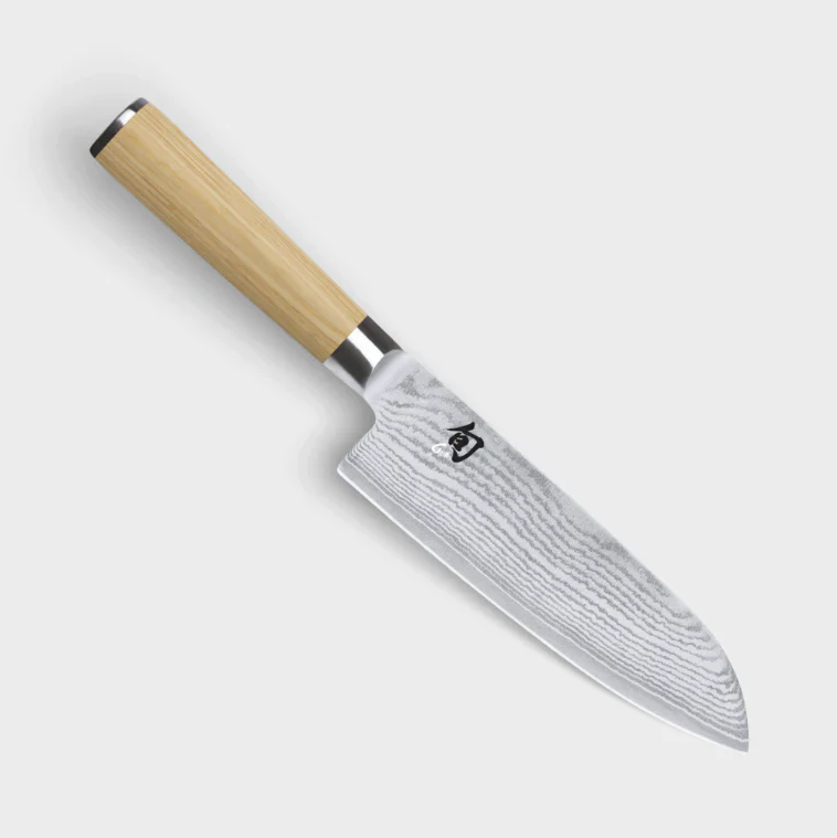 Kai Shun Classic Blonde Santoku Knife  7" [DM0702W] - Image 3